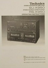 Technics SU-X950 - RS-X950 -