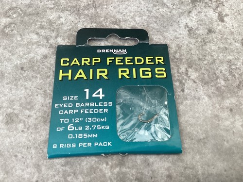 Drennan carp feeder hair rigs - carp,