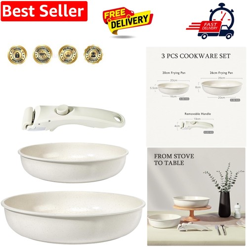 Pots and pans set non - pots,