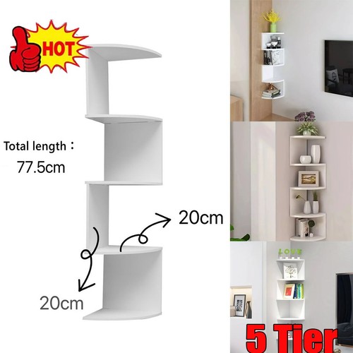 Tier floating corner shelves - 5,