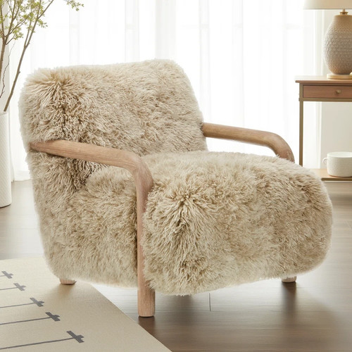 Scandinavian sheepskin accent - sheepskin,