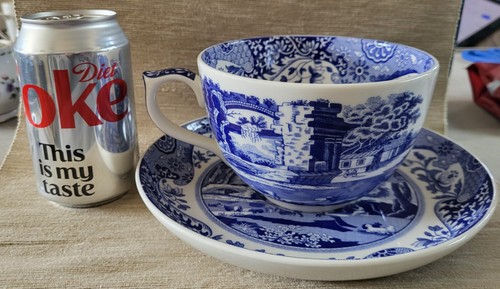 Rare huge spode italian blue - rare,