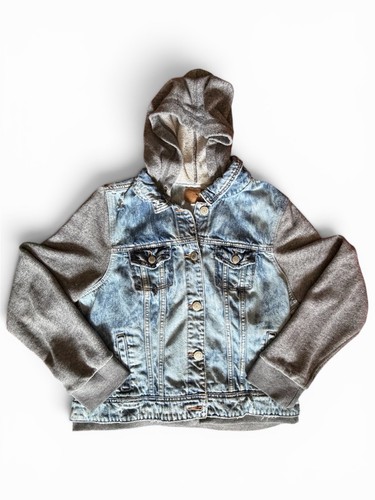 American eagle hooded denim - american,