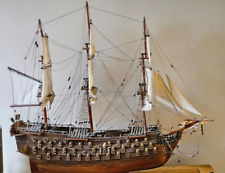 Wooden hms victory model ship