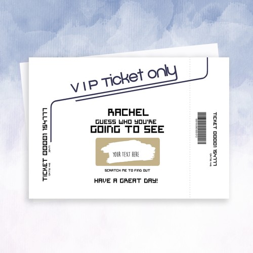 Personalised gig festival - personalised,