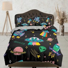 Colorful Spaceship Galaxy