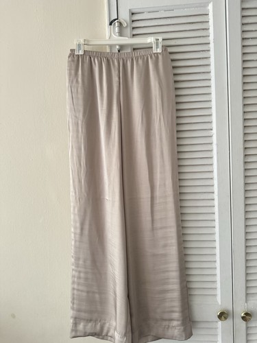 Silk drawstring pants - drawstring,