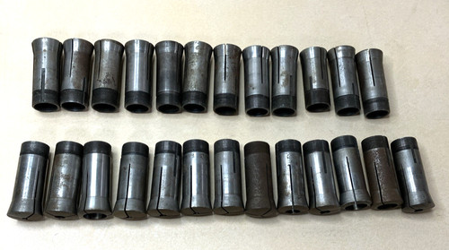 Lot mixed 5c collets - 25,
