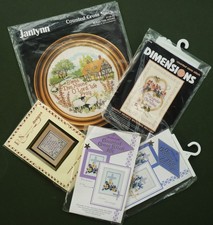 Cross Stitch kits Job lot
