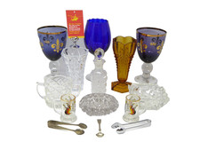 Glass Bundle Goblets Decanter Vases Ashtray Drink Glasses BP15