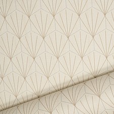 Silver Cream Geometric