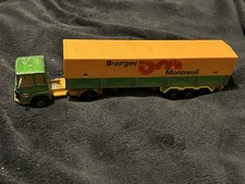 Majorette Ech 1/60 Made In France Lorry Container Trailer