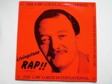 Law Lords International Livingstone Rap 12" Cherry Red KEN 12CHERRY 80 EX /EX...