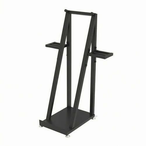 Freestanding ski storage rack - storage,