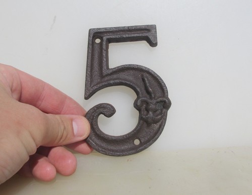Large iron house - house, number