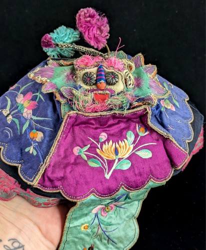 Antique chinese silk festival - antique,