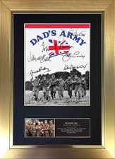 755 Dads Army A4 Signed Cast