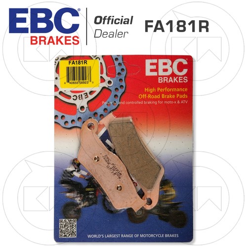 Brake pads anterior ebc sinter - brake,