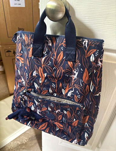 Kipling emina monkey leaf blue - monkey,