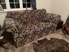 Peter Guild 3 Seater Blue and