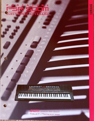 Yamaha psr 500m portatone - yamaha, psr-500m