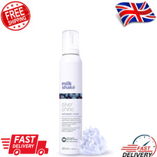 Milkshake Silver Shine Whipped Cream 200ml Unisex Toning & Hair Care