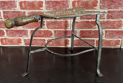 Unusual antique large brass - large, &