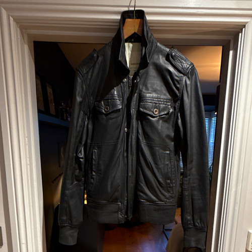 Diesel men black leather - diesel,