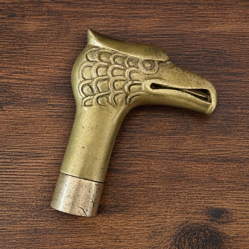 Vintage brass eagle - vintage, head