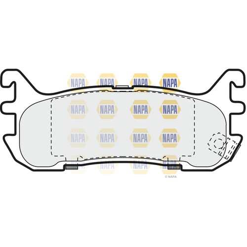Brake pads set for mazda - pads,