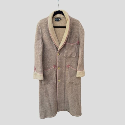 Vtg mens 100 wool - wool, robe