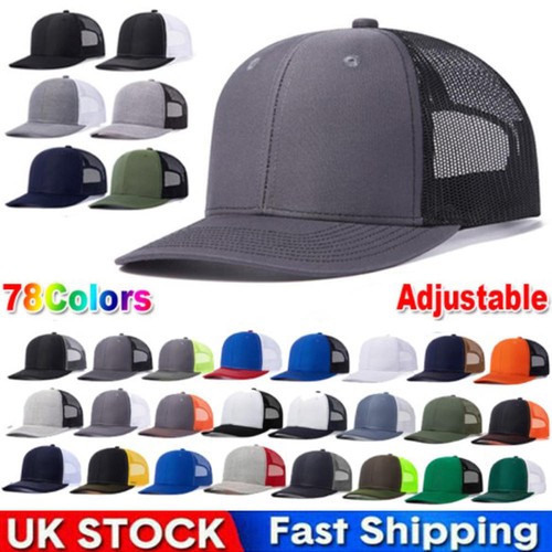 Plain trucker cap hat - plain,