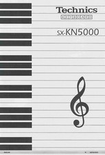 Technics SX-KN5000 Keyboard Owners Instruction Manual 196 pages