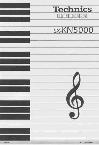 Technics kn5000 keyboard - technics, sx-kn5000