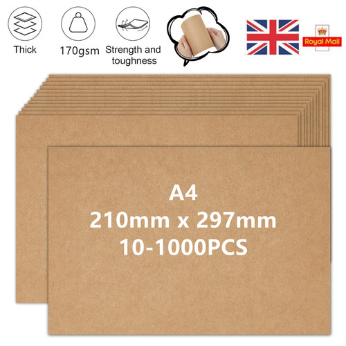 Brown kraft card 170gsm - card,