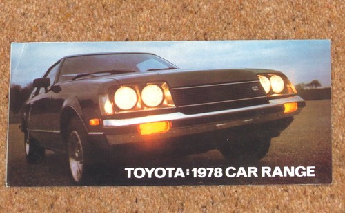 1978 toyota range sales - 1978,