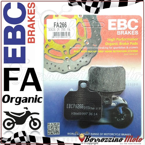 Rear brake pads organic ebc - brake,