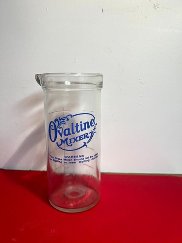 Ovaltine glass bottle - ovaltine,