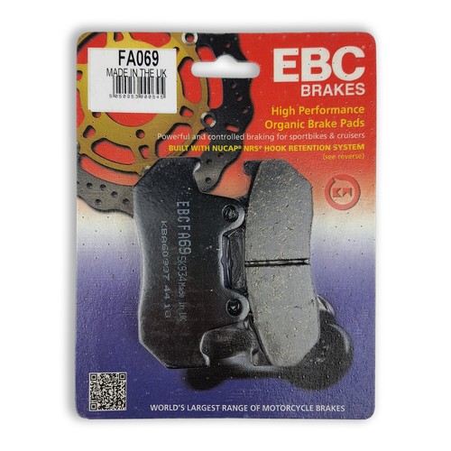 Brake pads rear - pads, organic