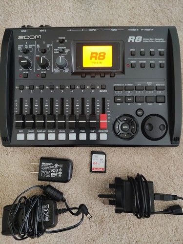 Zoom multitrack digital - zoom, r8