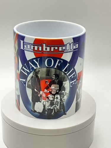 Lambretta scooter mug mods - lambretta,