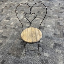 Vtg Wrought Iron Ice Cream