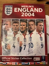 Merlin’s England 2004 Official Sticker Collection - 251 Stickers Only