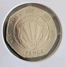 1998 NHS 50th Anniversary 50p