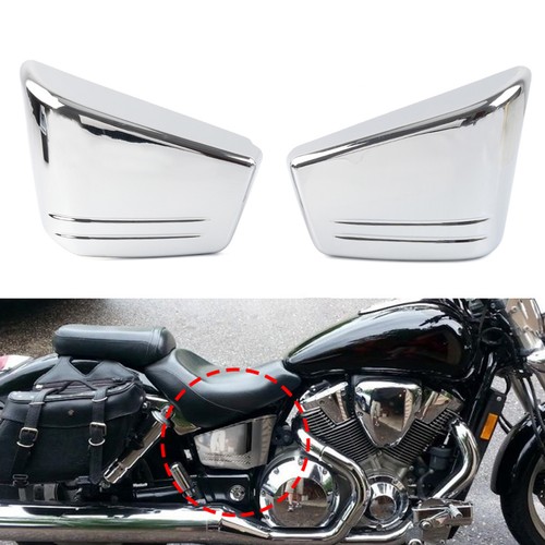 Chrome fairing battery side - chrome,