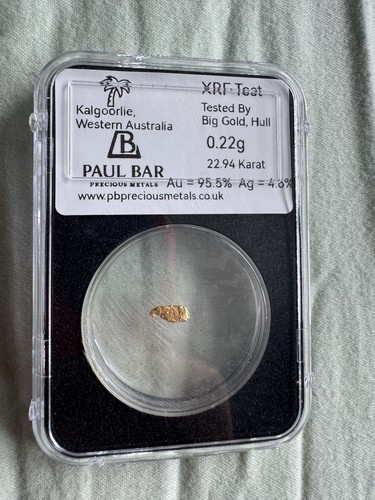 Paul bar 22g australian - paul, gold