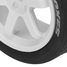 4Pcs 1/10 RC Rubber Tires