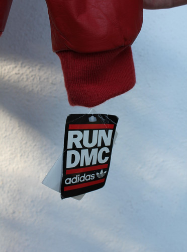 Rare adidas run dmc leather - rare,