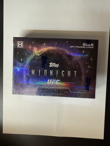 Topps ufc midnight hobby box - midnight,