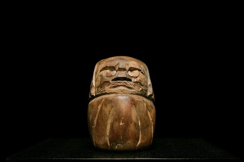 Japanese wooden doll vintage - japanese,